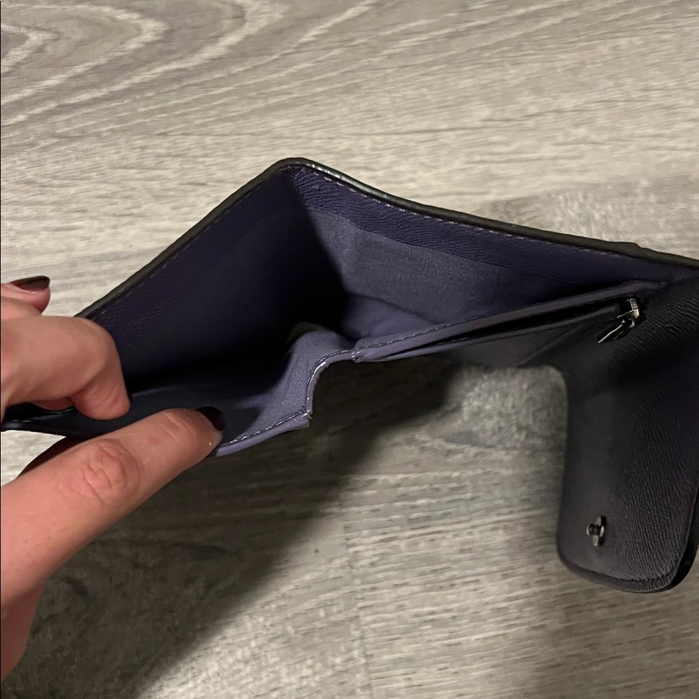 Coach Purple Key & Card Holder - Picture 4 of 6